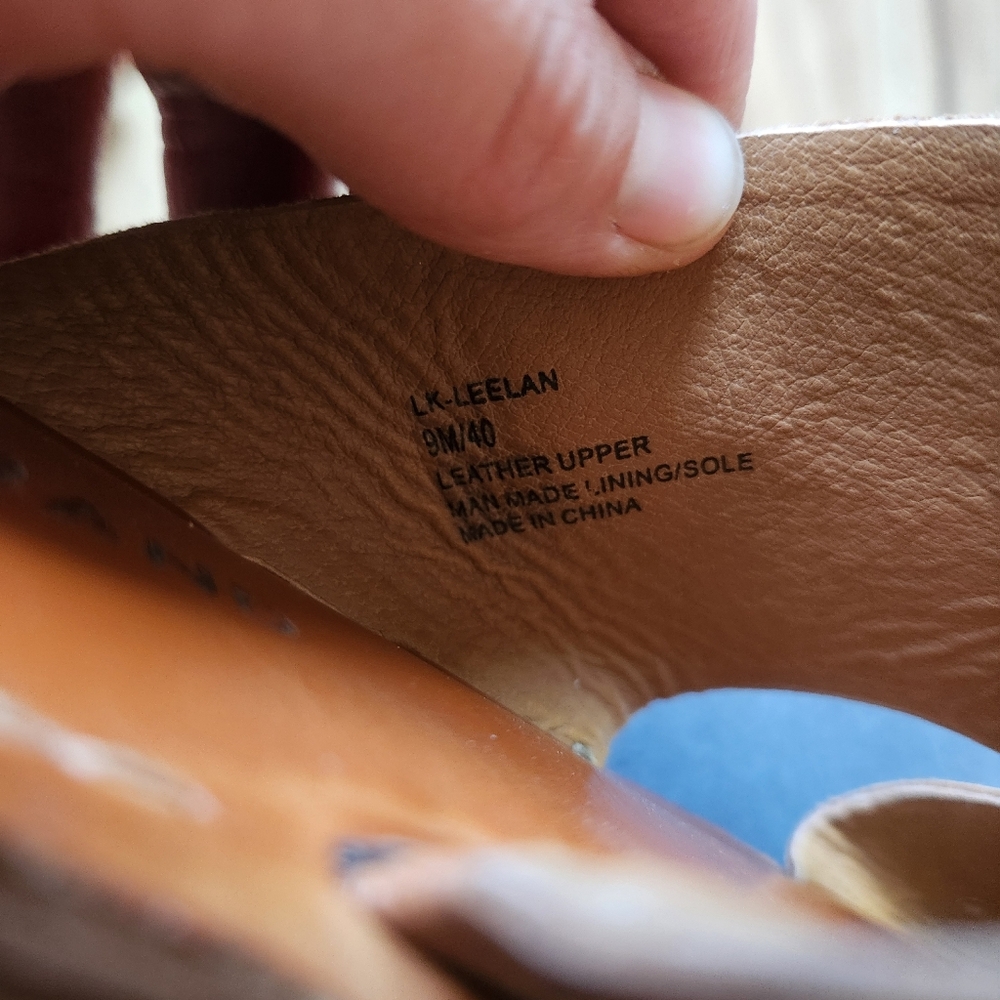 Lucky Brand Leelan Leather Sandals - Picture 5 of 5